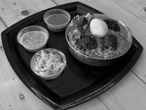 Mutton Half Briyani