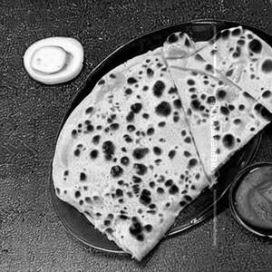 Cheese Masala Kulcha Butter