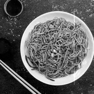 Prawns Ginger Hakka Noodles