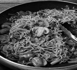 Mushroom Noodles