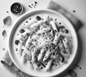 White sauce pasta