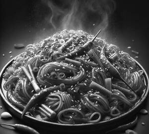 Chilli garlic noodles