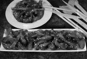 Honey Chilli Mushroom Dry