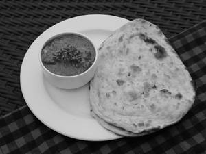 Egg Curry + 2 butter nan
