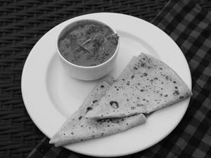Soya Chap Masala + Rumali Roti