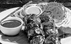Tandoori Chicken Seekh Kabab Roll