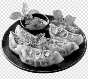 Veg Afghani Momos [8 Pieces]