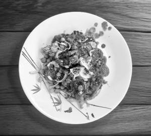 Air Fried Aloo Tikki Chaat
