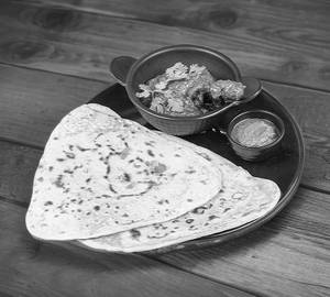 Chicken Kosha 2Pc + Paratha 4 Pc