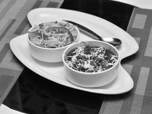 Veg Manchurian + Veg Noodles