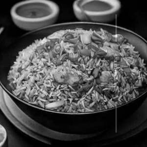 Chicken Ginger Garlic Fried Rice