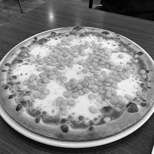 Corn And Cheese Pizza