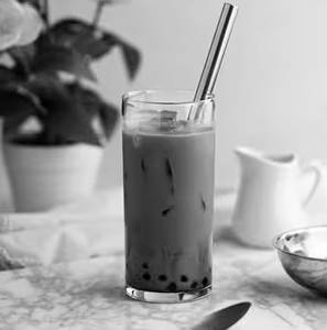 Thick cold coffee