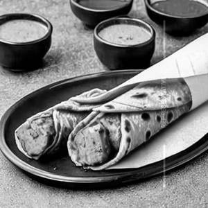 Paneer Achari Tikka Kathi Roll