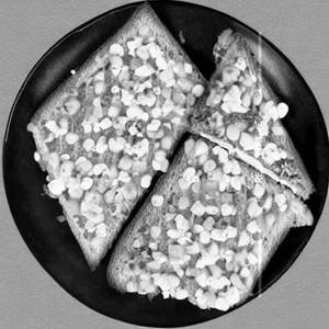 Corn Cheese Veg Toast