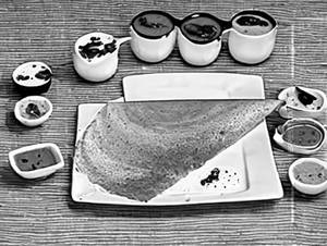 Cheese Spring Dosa
