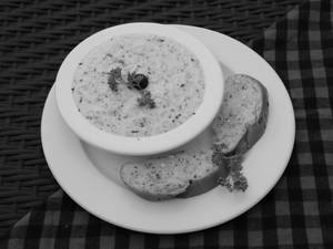 Veg Risotto + 2 Garlic Bread