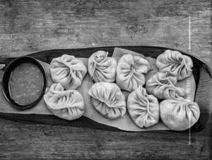Veg Afghani Momos