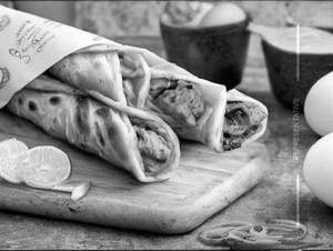 Double Egg Chicken Tikka Roll