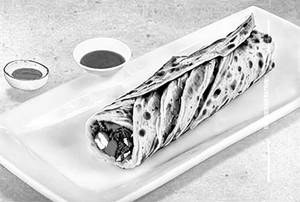Pudina chaap roll