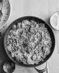 Creamy Pesto Spaghetti