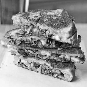 Mushroom Corn Sandwich