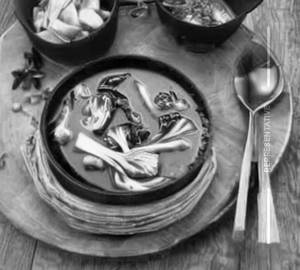 Mushroom Bok Choy Gravy