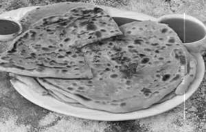 Chicken paratha