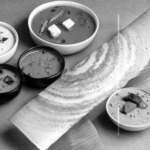 Peseratu upma butter paneer dosa