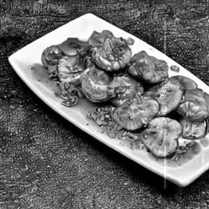 Crispy Mushroom Butter Garlic Sauce