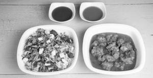 Mixed Rice with Gobi Manchurian Gravy