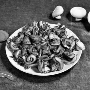 Mushroom Schezwan Dry