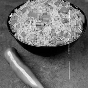 Vegetable Bell Pepper Fried Rice