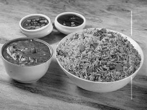 Veg. Tripal Fried Rice