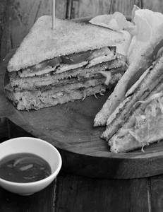 Veg. Club Sandwich