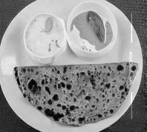 Aloo Shimla Mirch Da Paratha