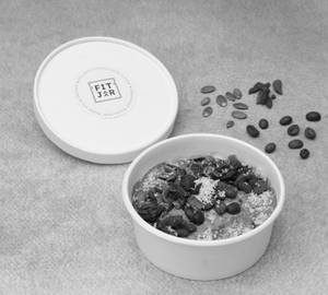 Vegan Coffeeccino Healthy Overnight Oats