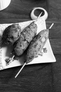 Sweet Corn & Bell Paper Seekh Kabab