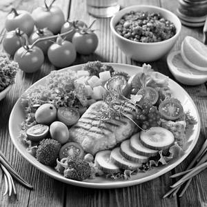 Exotic Vegetable Salad