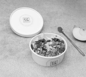 Vegan Apple cinnemon Healthy Overnight Oats