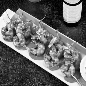 Chilli prawns