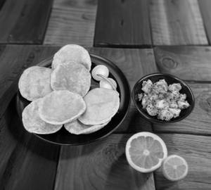 Jeera aloo sabji with 8 poori