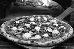 Mushroom Pizza