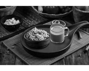 Ginger Tea + Chatpata Atta Noodles
