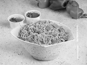 Mixed Noodles (Beef And Chicken)