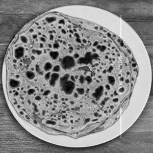 Jain Jamaican Aloo Paratha