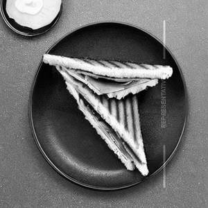 Three in one grilled sandwich