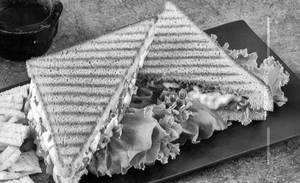 BBQ Cottage Cheese Sandwich   