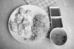 Chicken Steamed Momos (5 pcs)
