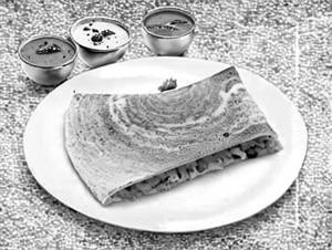Mushroom Dosai